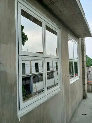 Twin Hang Aluminium Windows With Mosquito Net