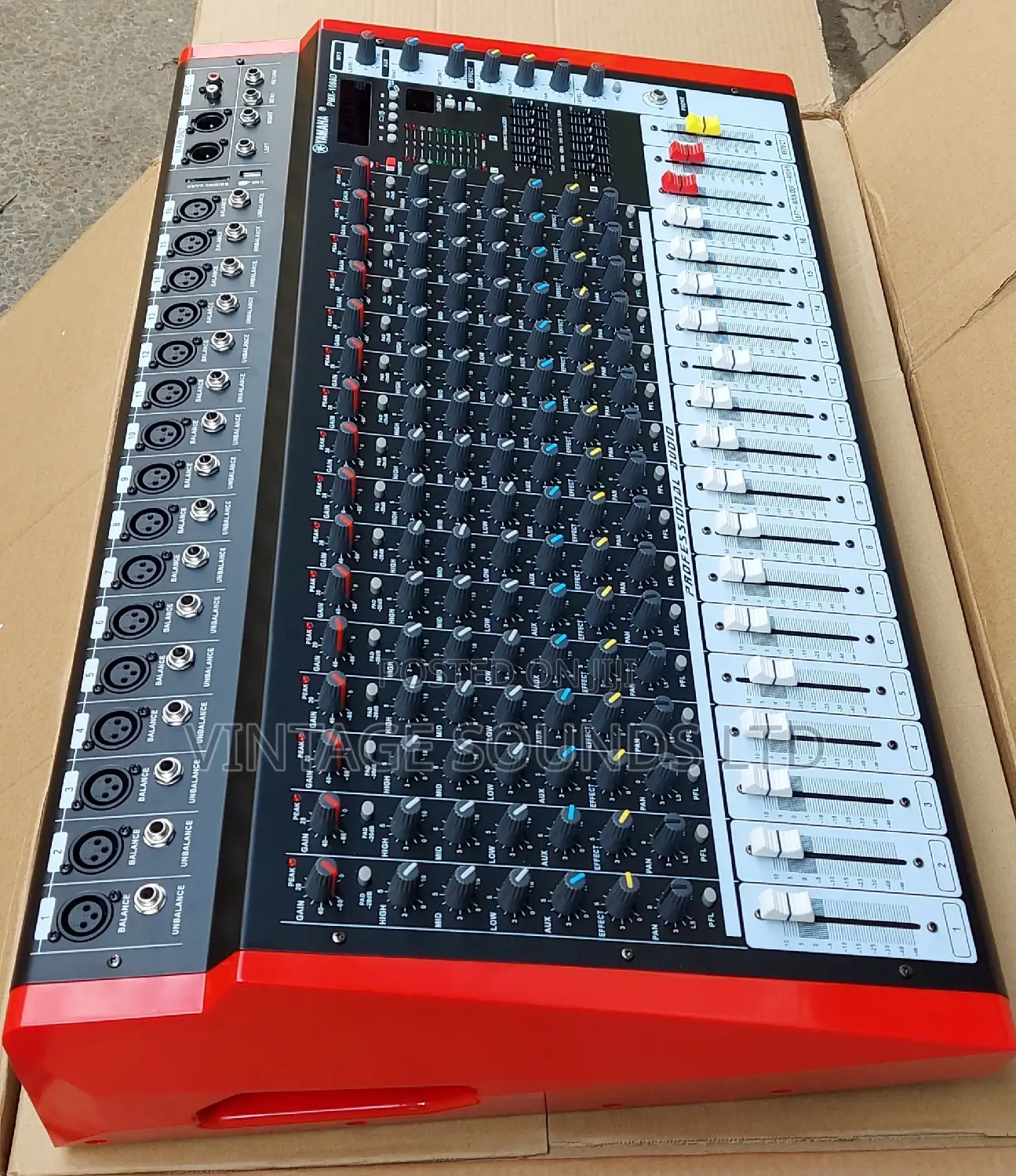 Yamaha 16channel Pmx16usb Power Mixer