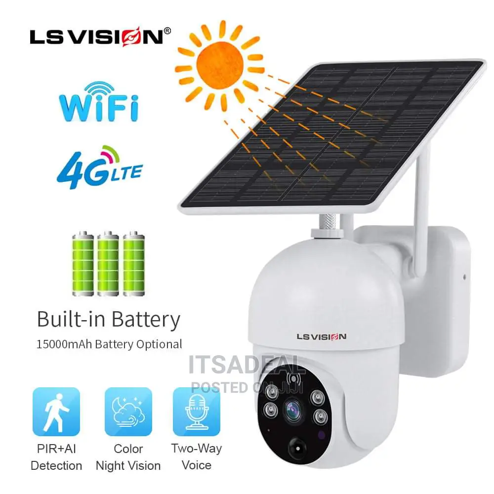 Solar PTZ 4g Camera
