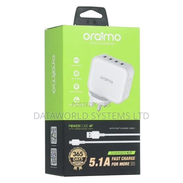 Oraimo Charger Powercube Ocw-U81f 4 Port