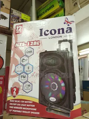Icona Ilts-12bl Portable Speaker