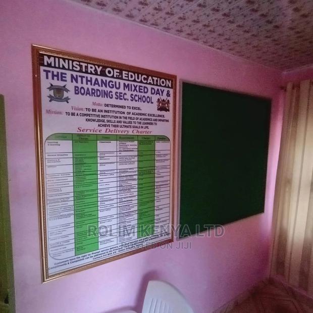 Service Delivery Charter Board 4ftx4ft - main view