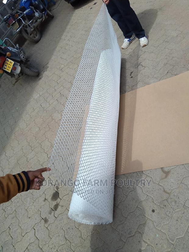 Plastic White Mesh for Chicken - thumbnail 3