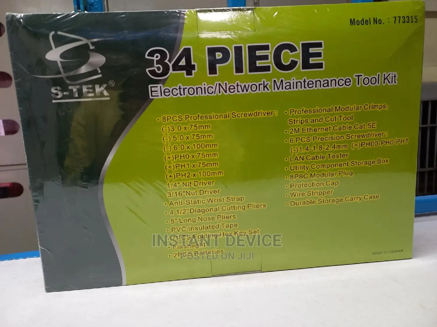 34 Piece Networking Toolkit