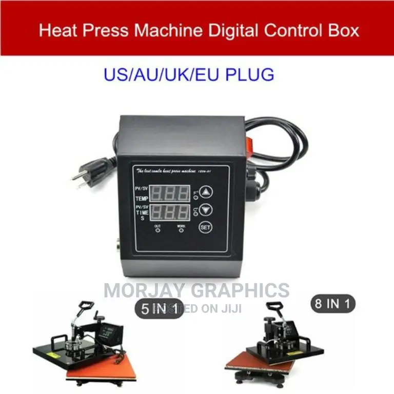 Digital Control Box Heat Press Machine