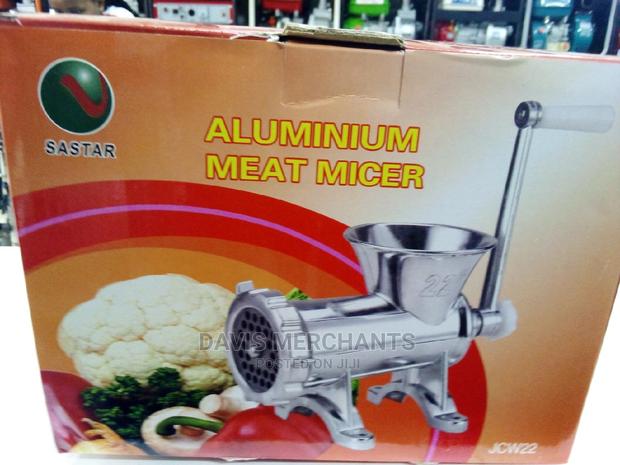 Aluminum Meat Micer - main view
