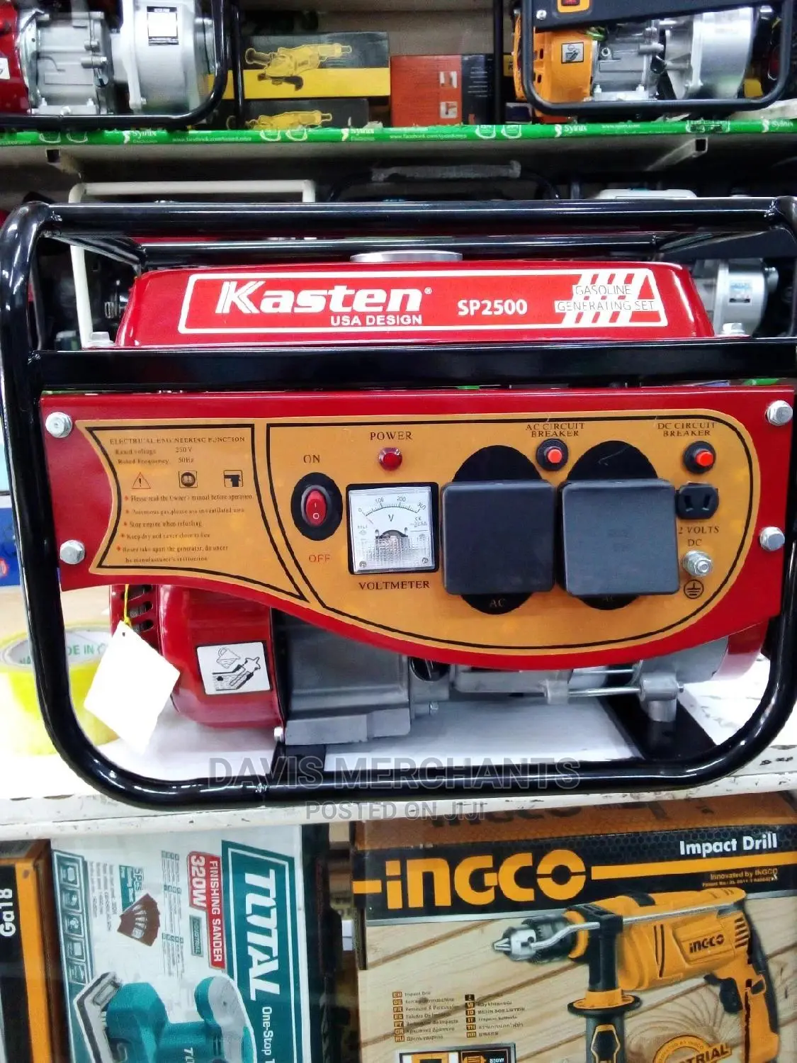 Kasten USA Design Generator 2.5kva