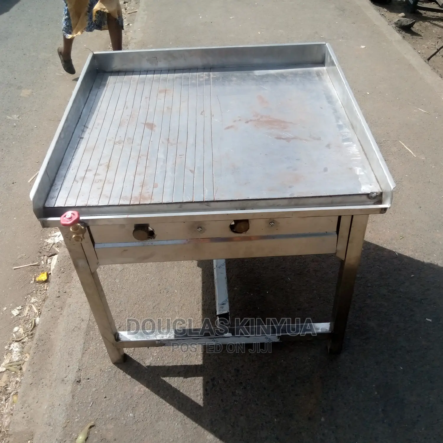 Stainless Steel Gas Griddle