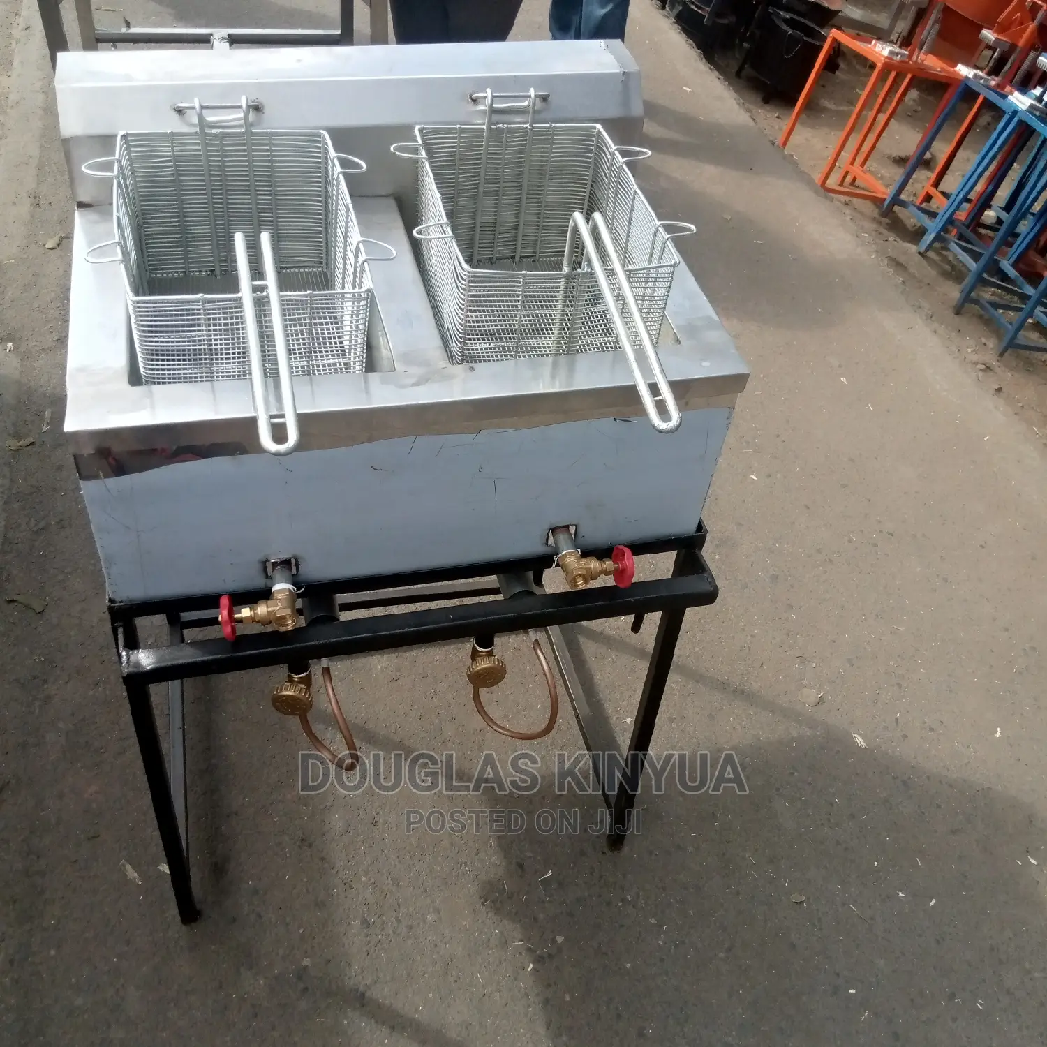 Gass Deep Chips Chips Fryer