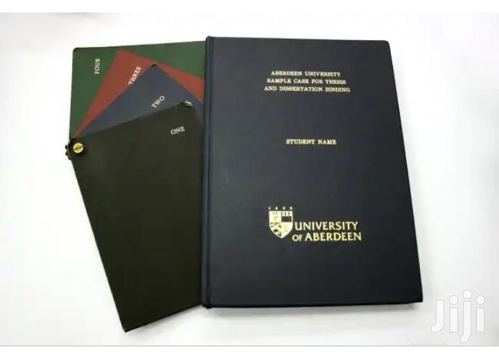 Project Hardcover Binding