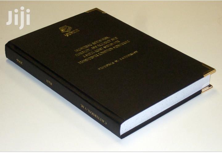 Hardcover Binding Of Books