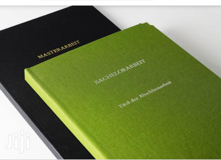Hardcover Binding Of Books With Golden Foiling