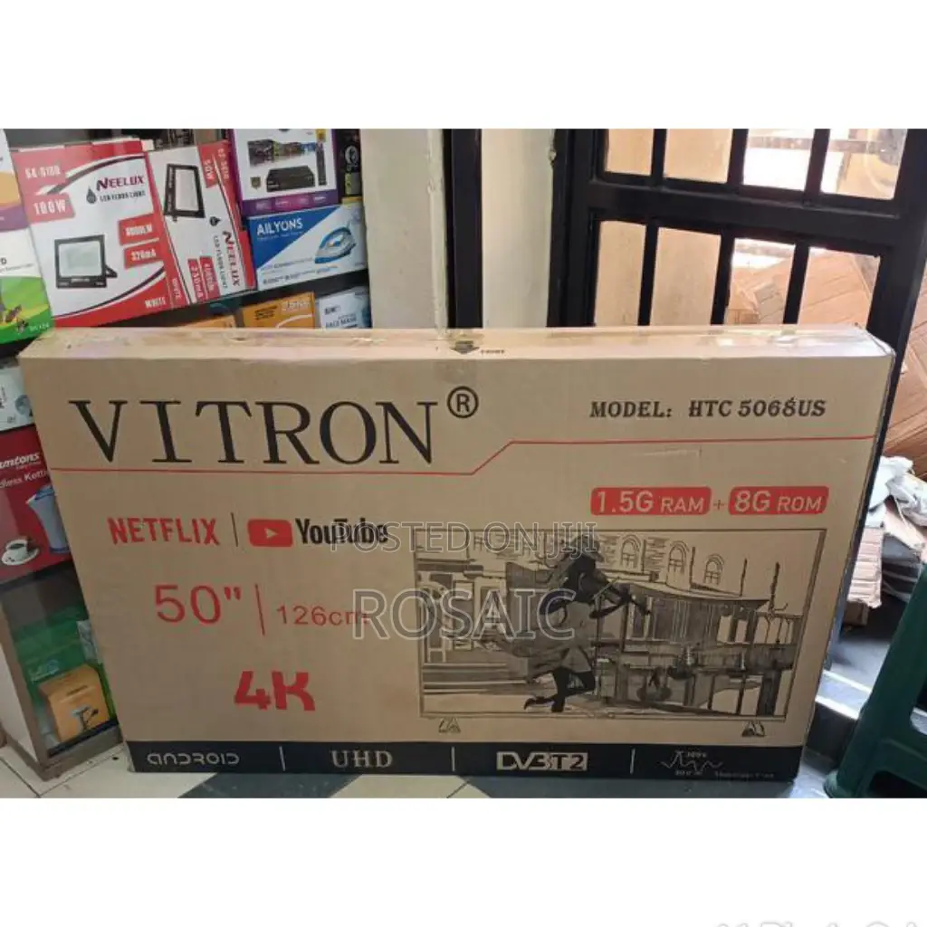 50 Inches Vitron 4k Smart Android