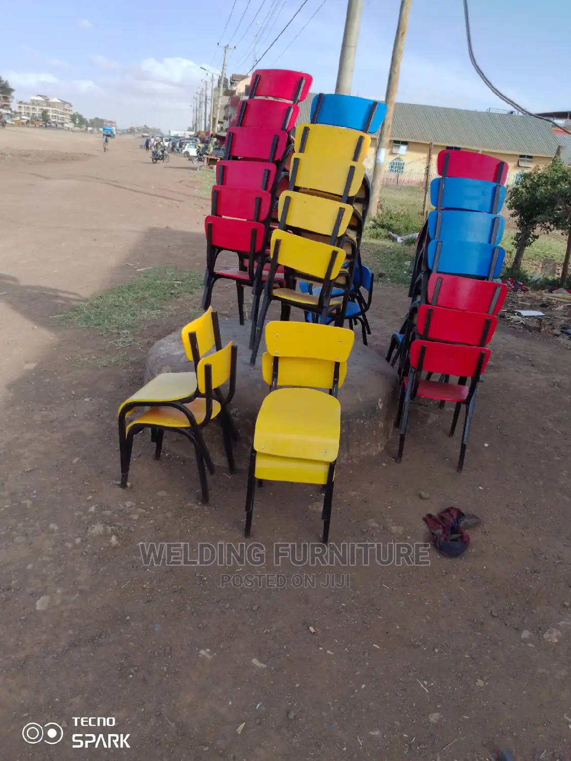 School Locker and Chair