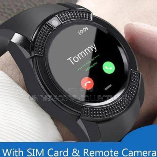 V8 Multifunction Smart Watch With Sim Card Mem Card Slot
