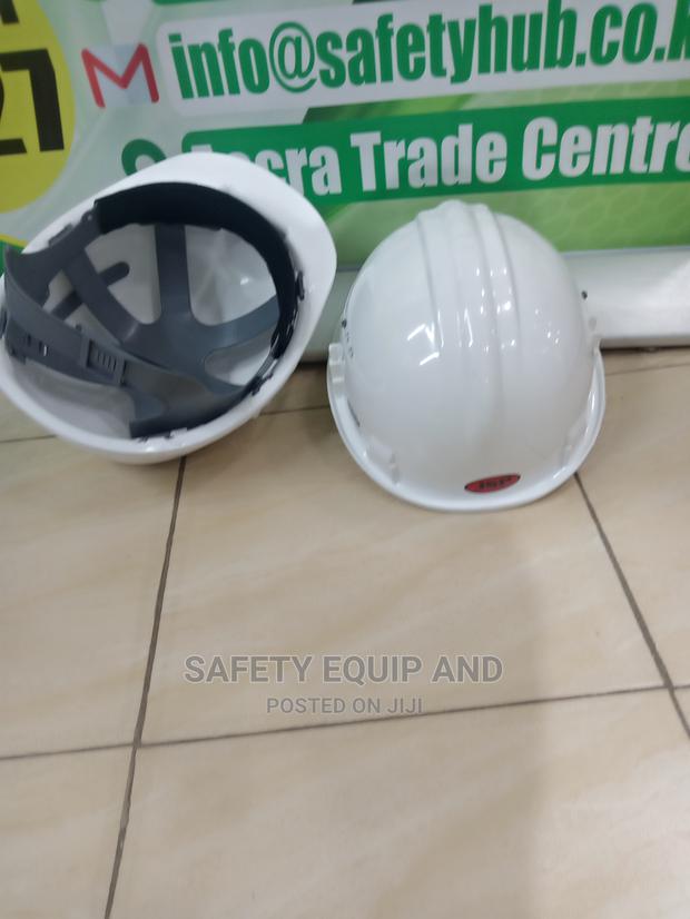 White Quality Helmets JSP With Vents
