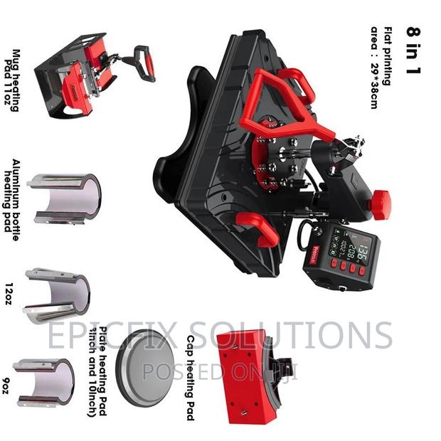 Heatpress Machine. - main view