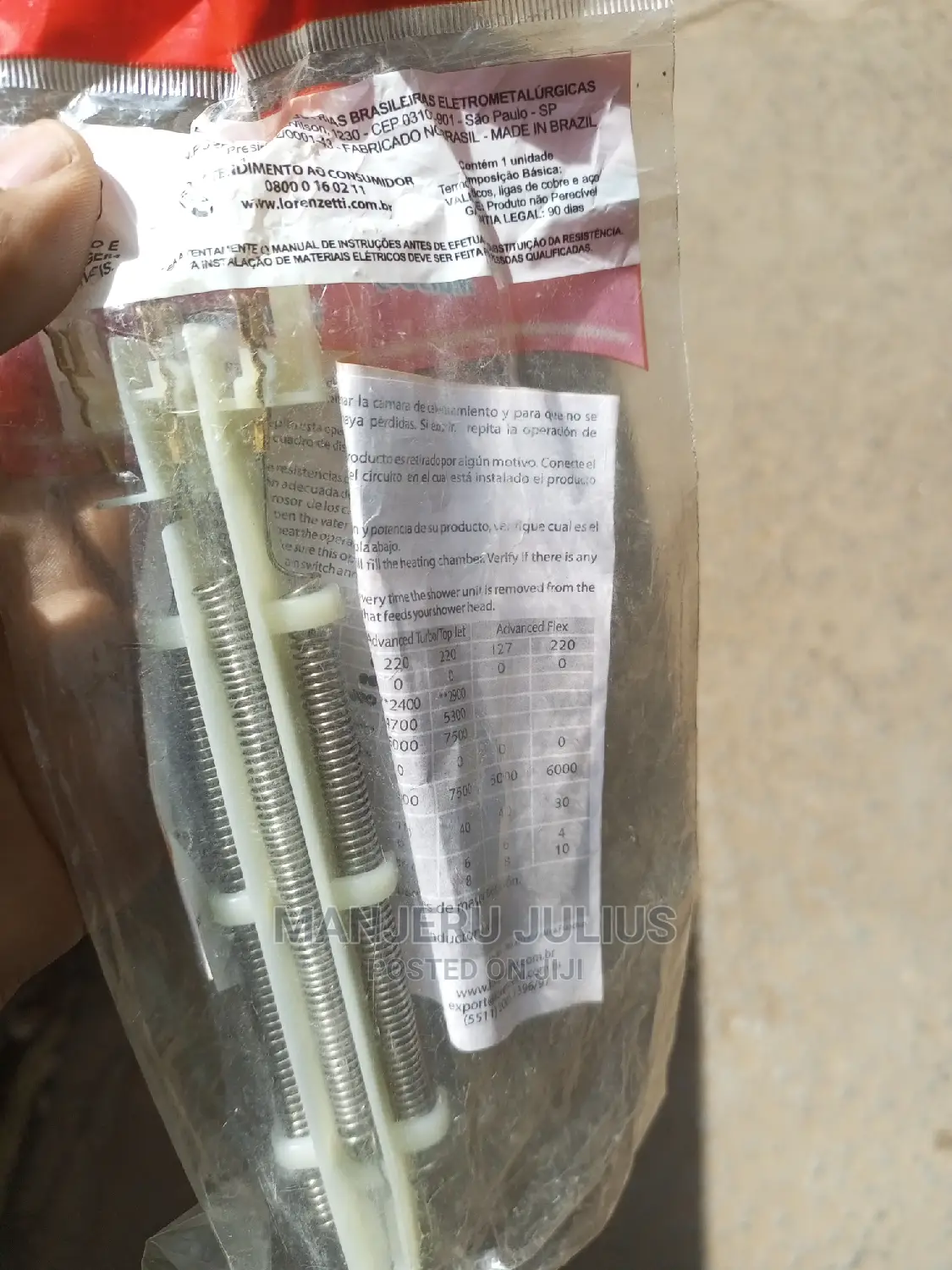 Lorenzeti Advanced Shower Element
