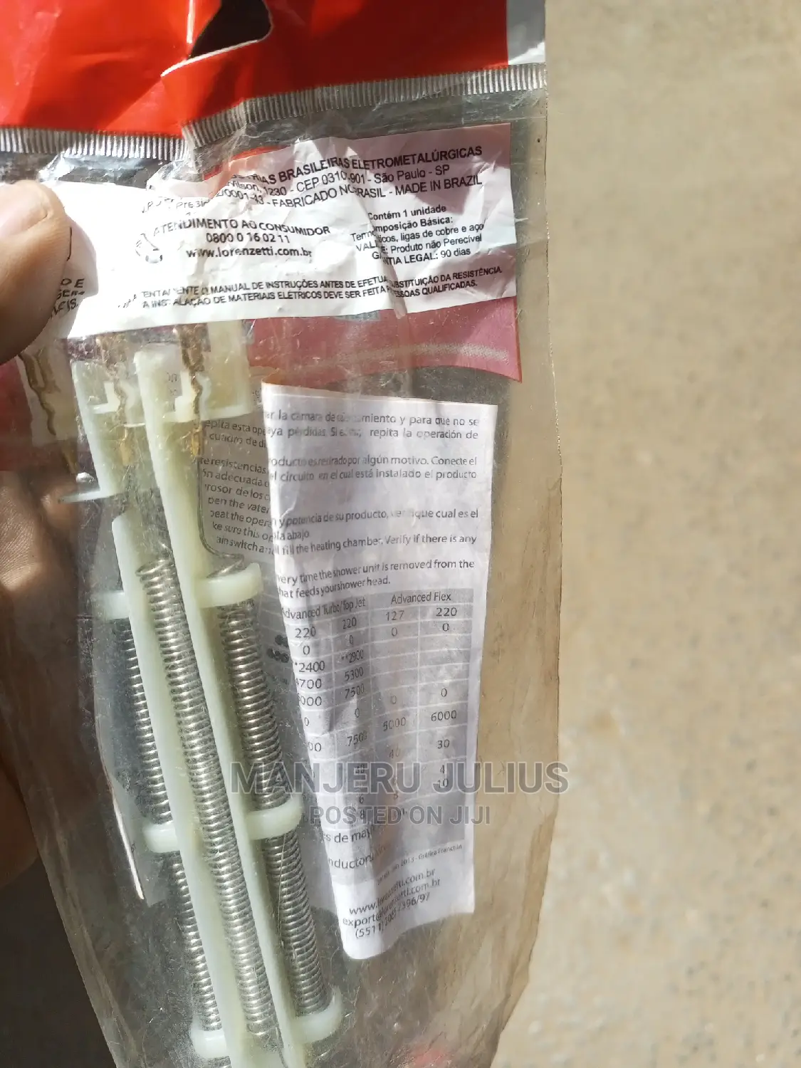 Lorenzeti Advanced Shower Element