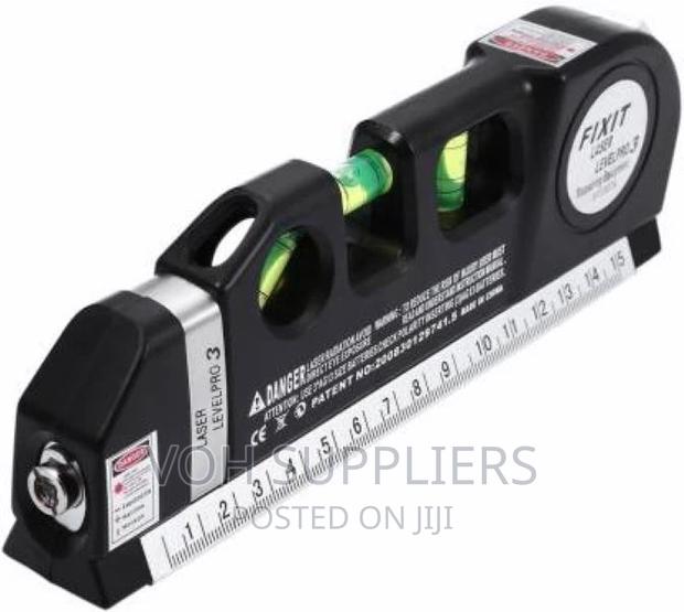 680nm Laser Level Pro 8FT Cross Line Laser Ruler Measure Lev