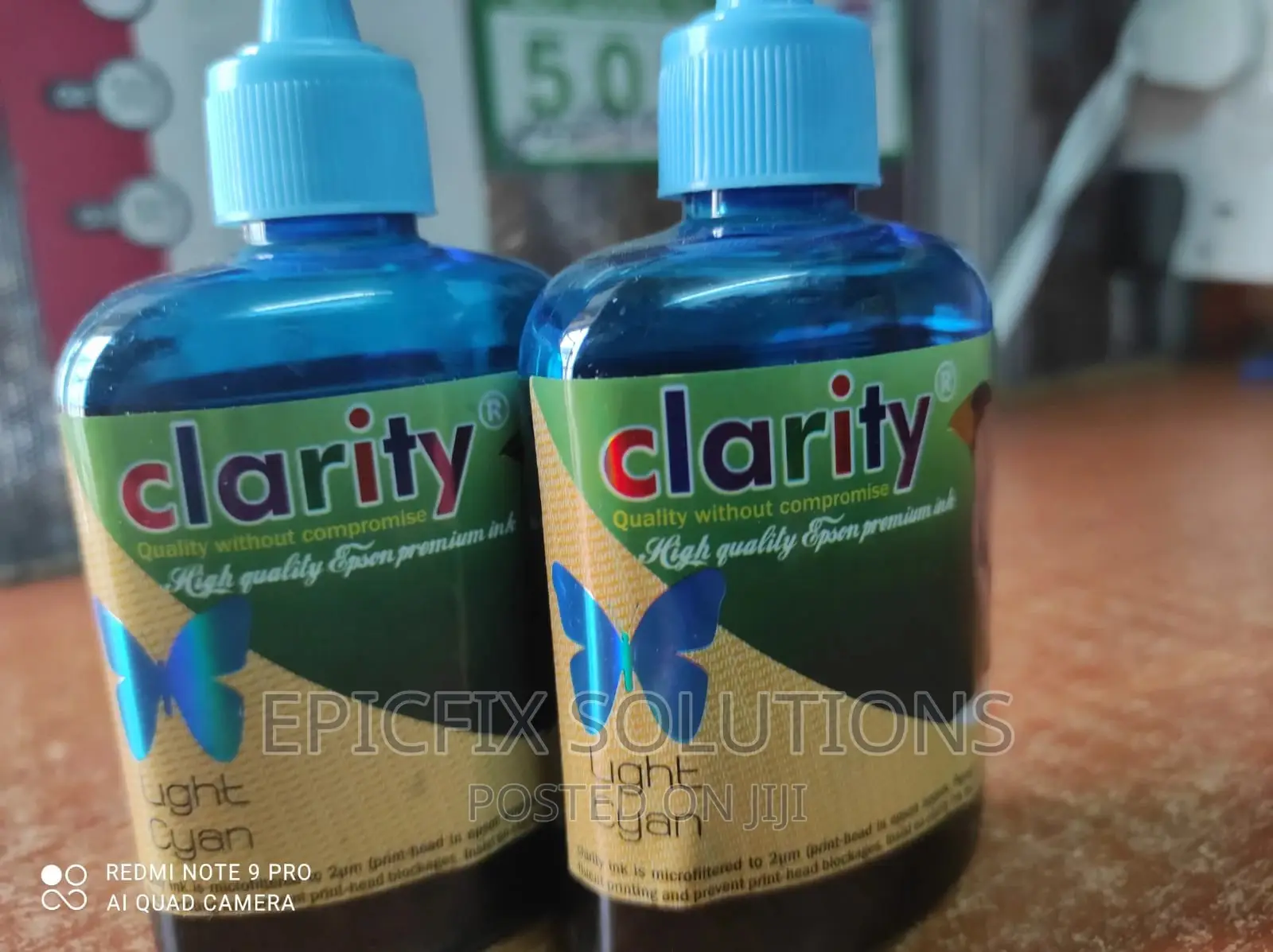 Light Cyan ,Light Cyan Ink Clarity