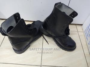 Durable Hard Leather Security Boots - thumbnail 2