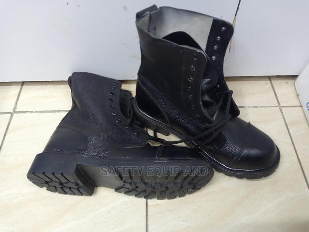 Industrial Safety Security Guard Boots - main view