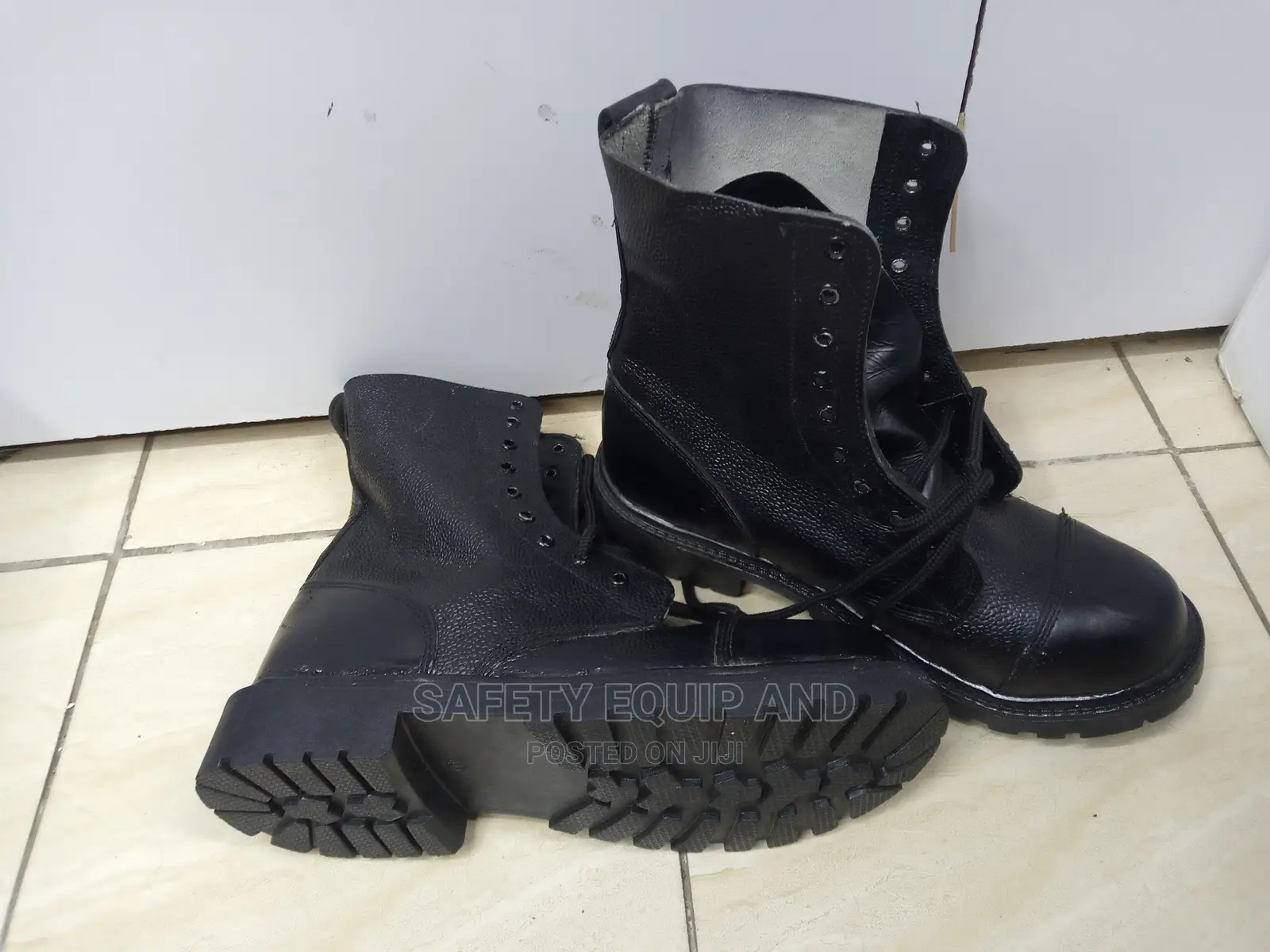 We Sell Safety Security Guards Boots-Long Leather
