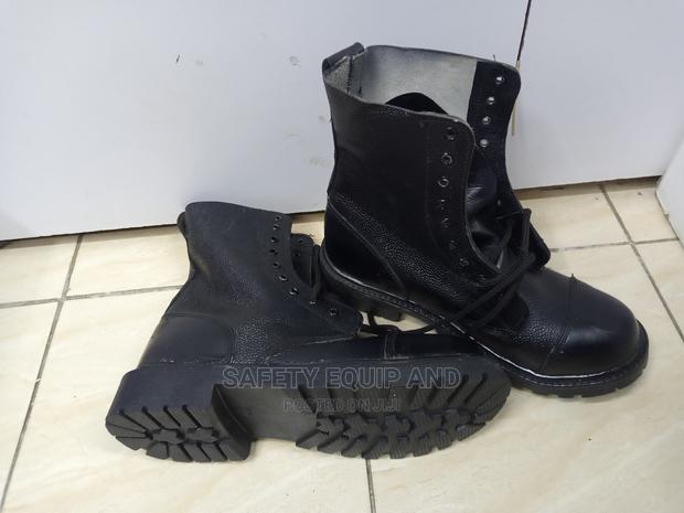 We Sell Safety Security Guards Boots-Long Leather - main view