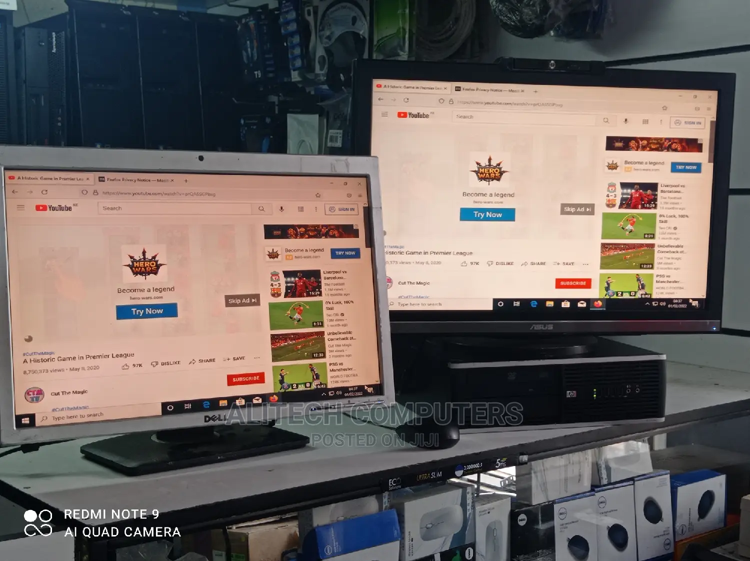 Dell 24inches Monitor With Inbuilt cams Camera in Nairobi Central