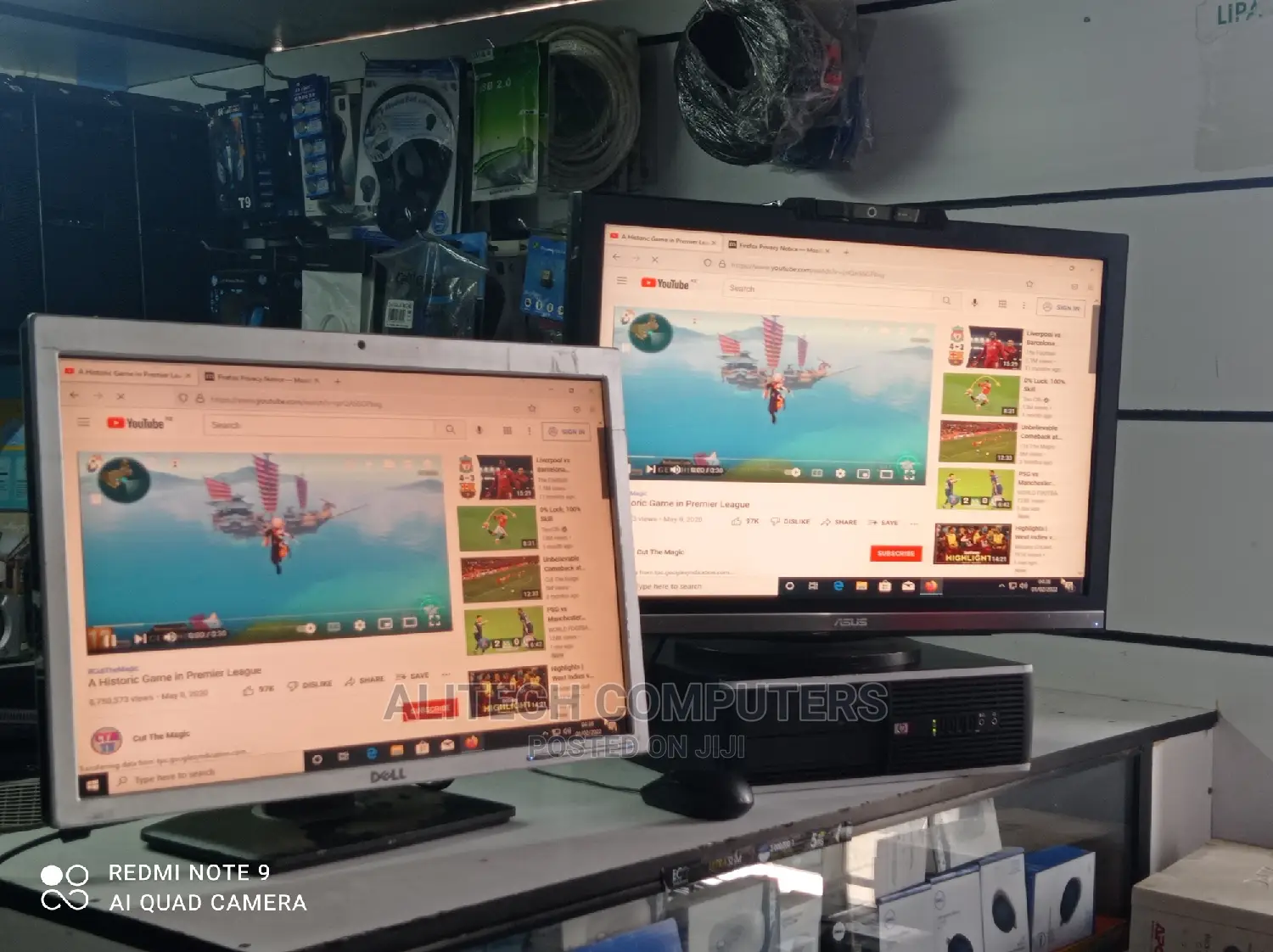 Dell 24inches Monitor With Inbuilt Webcams Camera