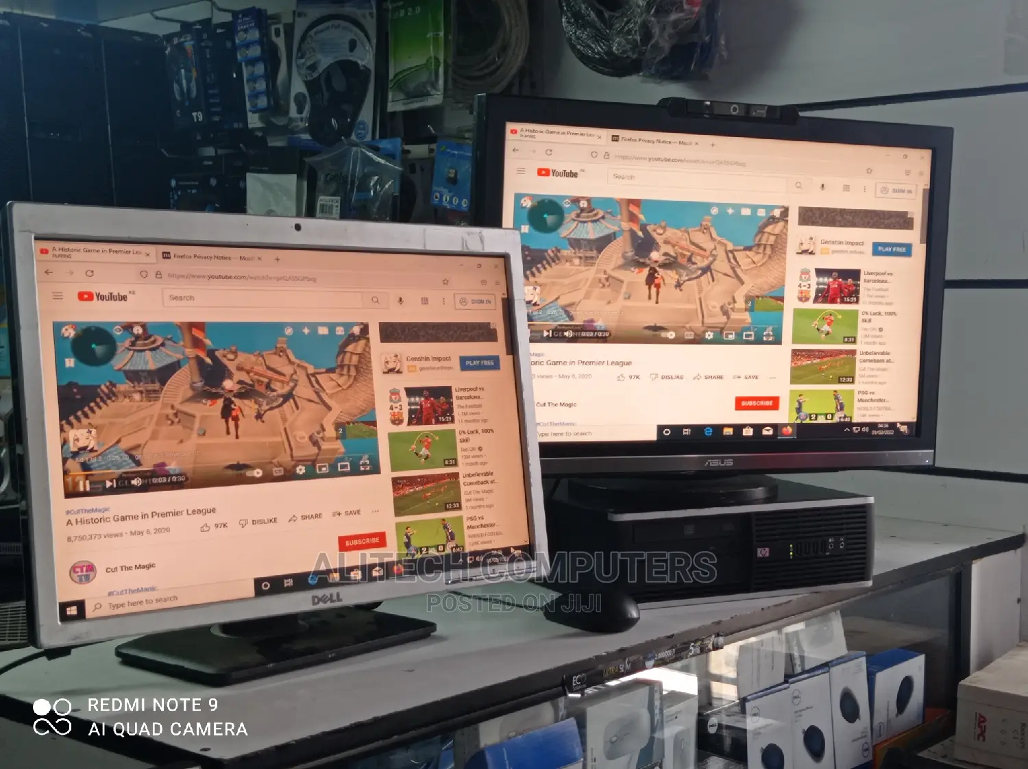 Dell 24inches Monitor With Inbuilt cams Camera in Nairobi Central