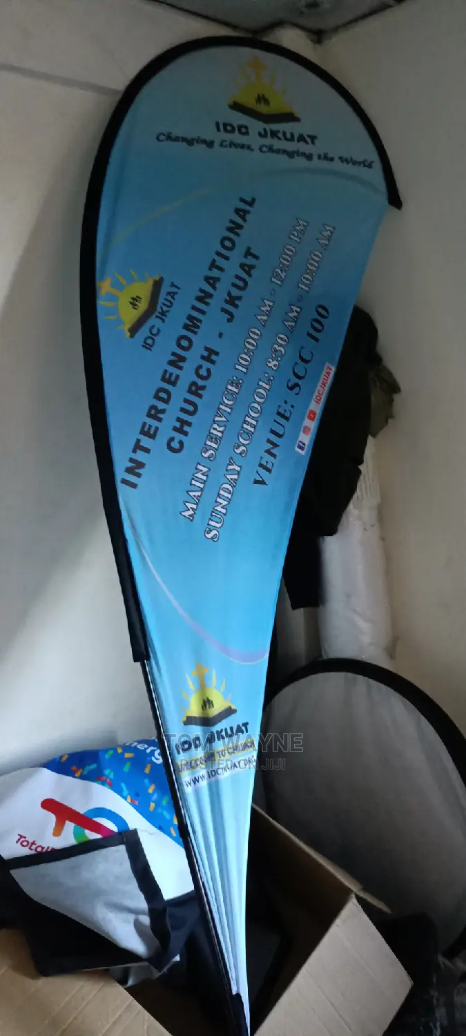 Tear Drops Advertising Banners
