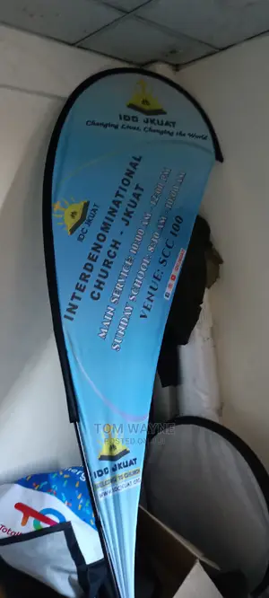 Tear Drops Advertising Banners