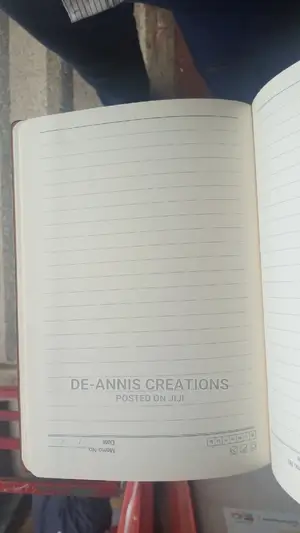 Black A5 Notebook With Strap