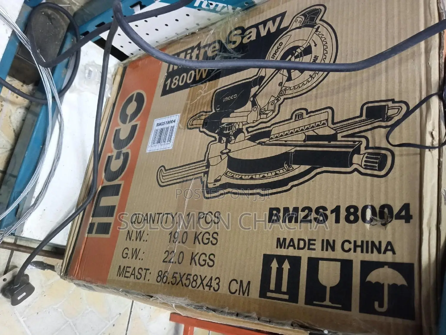 Ingco Mitre Saw 1800W Sliding