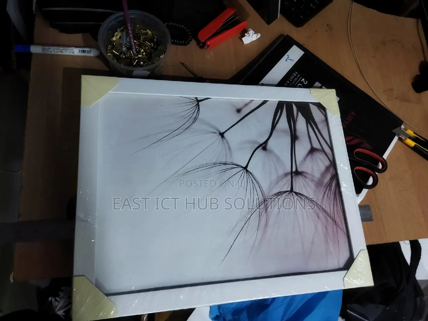 A3 White Frames With Artworks