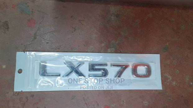 LX570 Logo Badge - main view