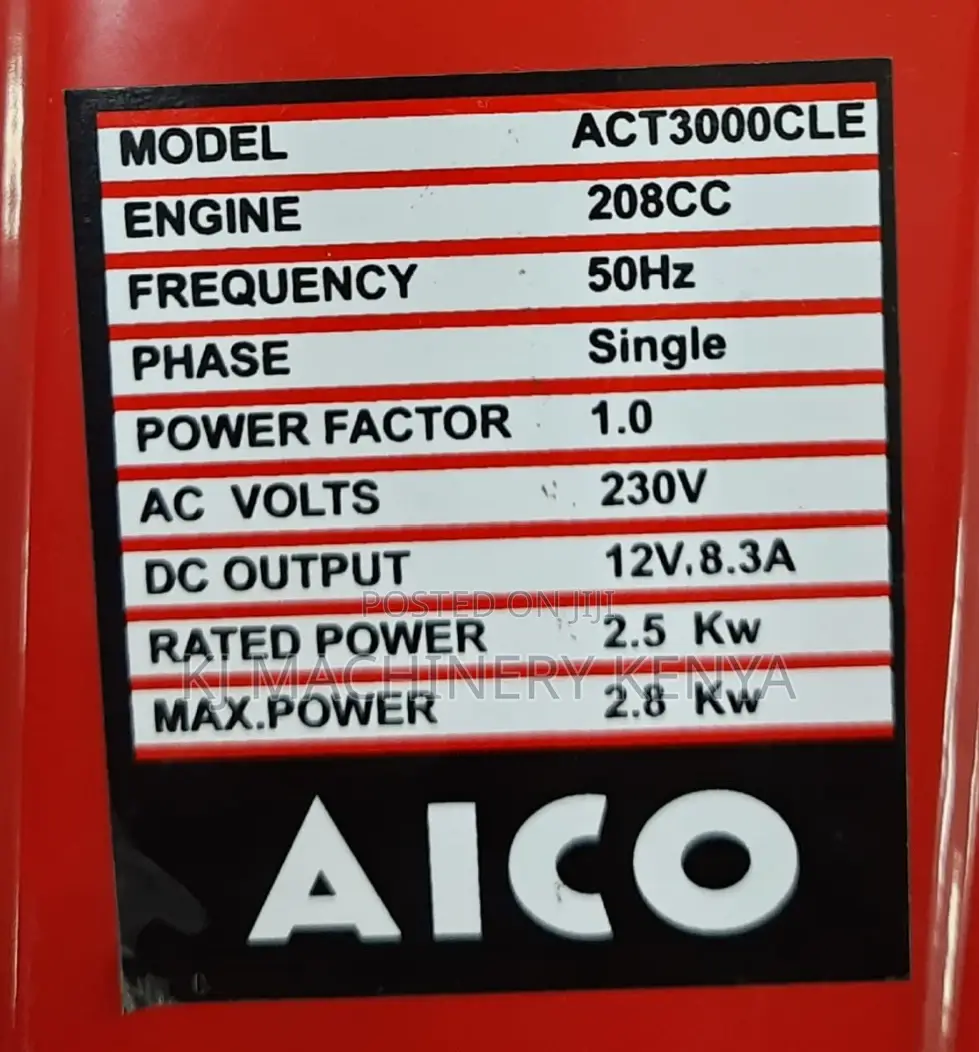 2.5kva Petrol Engine Power Generator