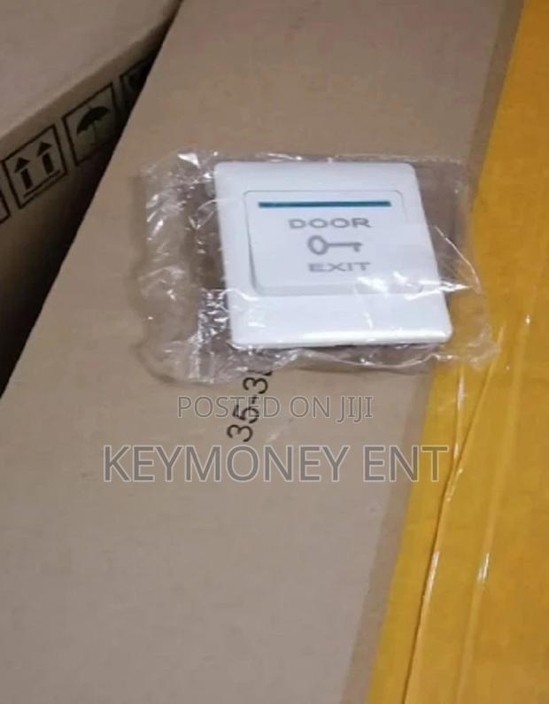 Plastic Door Release Exit Button - main view