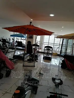Solar Powered Parasol Umbrella