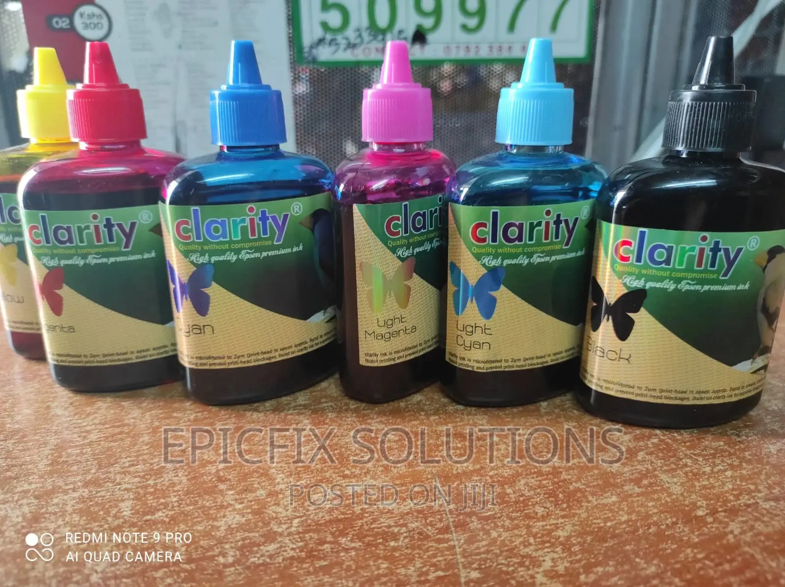 Full Set Clarity Ink Original.(100ml)