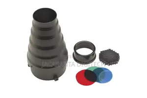 Snoot, Grid and Gel Set for Bowens Mount Strobes