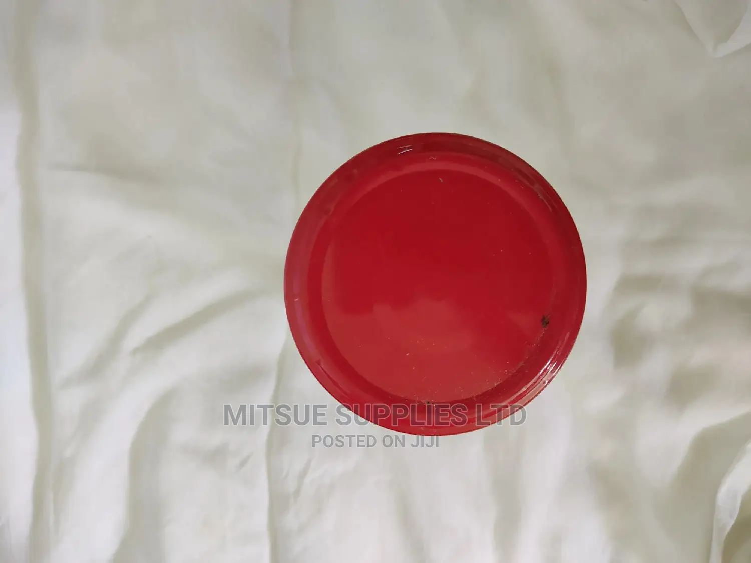 A Box of 90 Jam/Glass Jar- 212ml With Red Lids