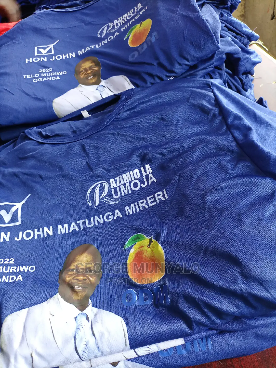 Bulk Photo Printing Election T-Shirts