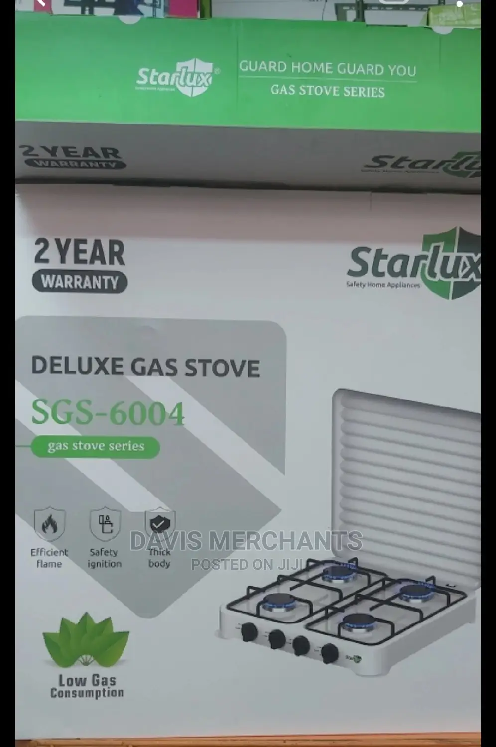 4 Way Gas Cooking Stove