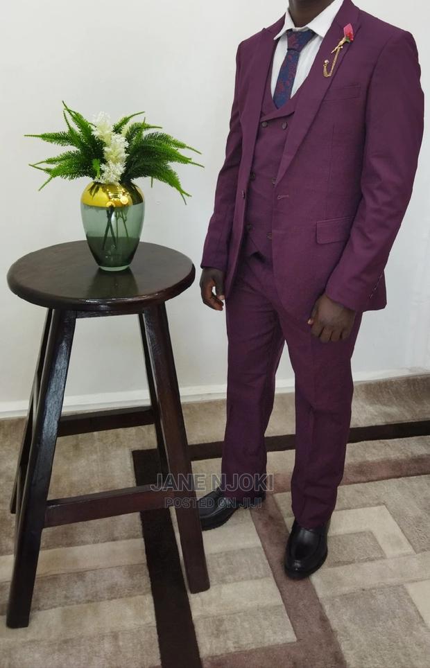 Maroon Suit - thumbnail 2
