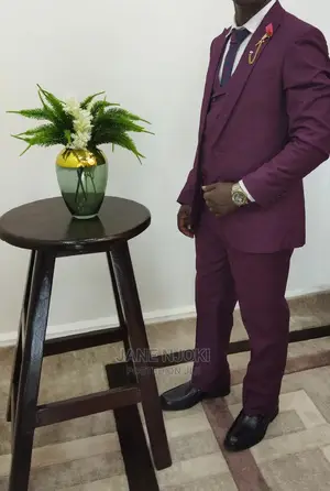 Maroon Suit