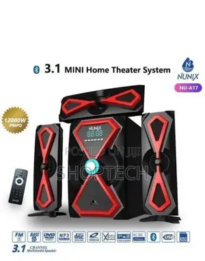 3.1 Ch Nunix A17 Multimedia Speaker System .