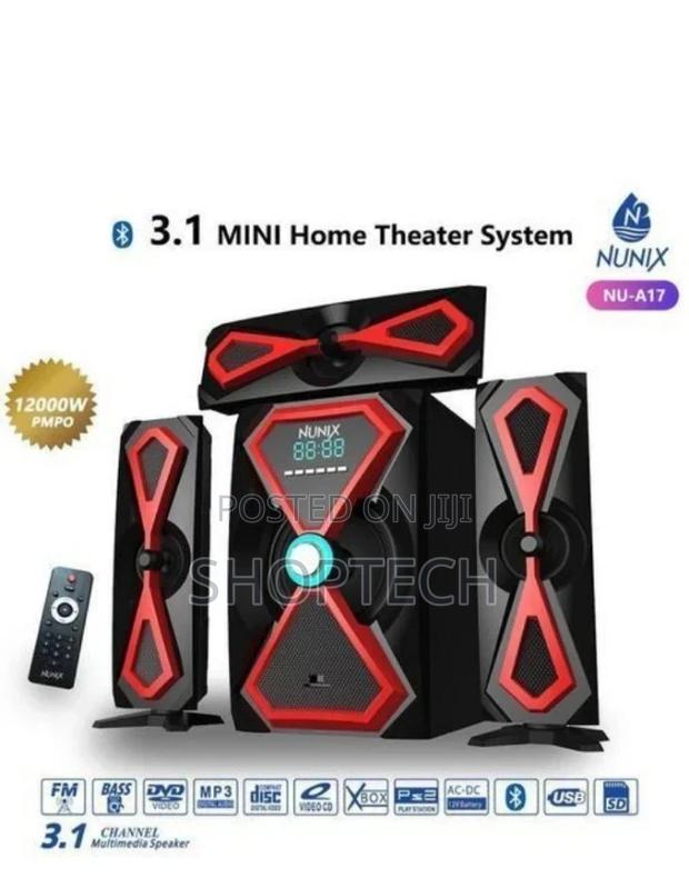 3.1 Ch Nunix A17 Multimedia Speaker System . - main view